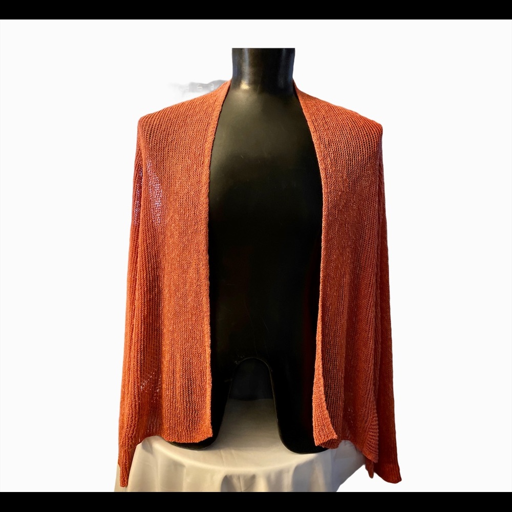Eileen Fisher lightweight cover sweater